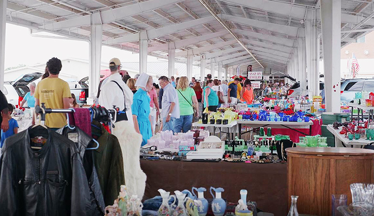 Labor Day - Shopping Under Pavilion