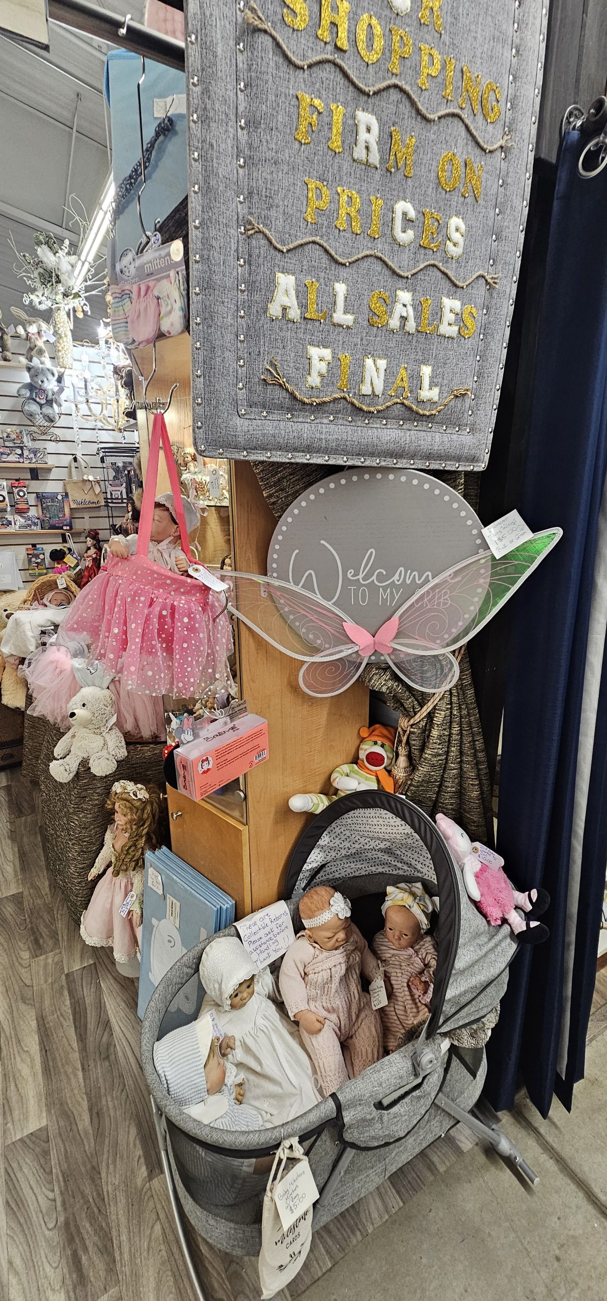 Shop of Treasures - Baby Dolls in Baby Basket