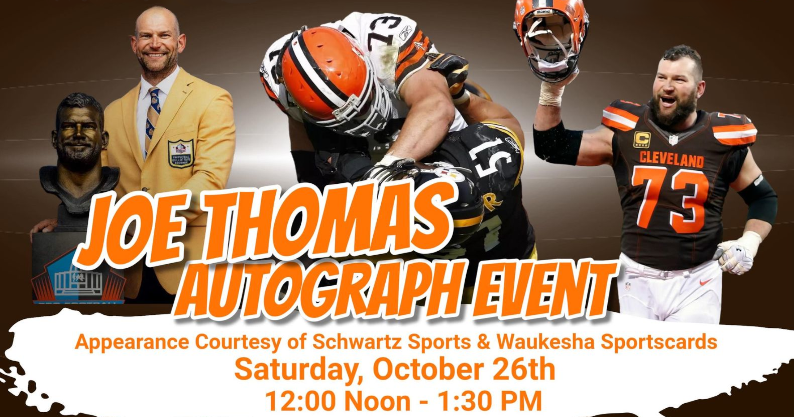 Joe Thomas Autograph Event