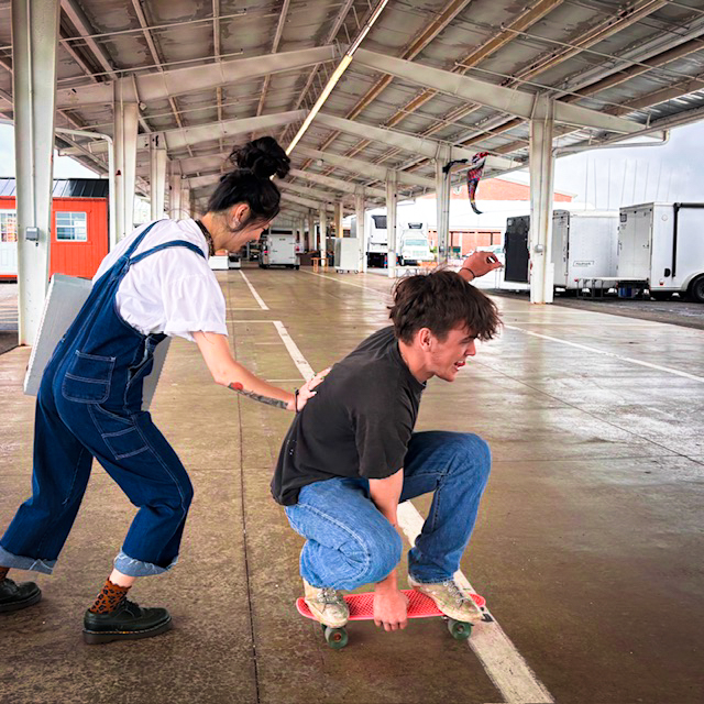 Outdoor Flea Market Stations