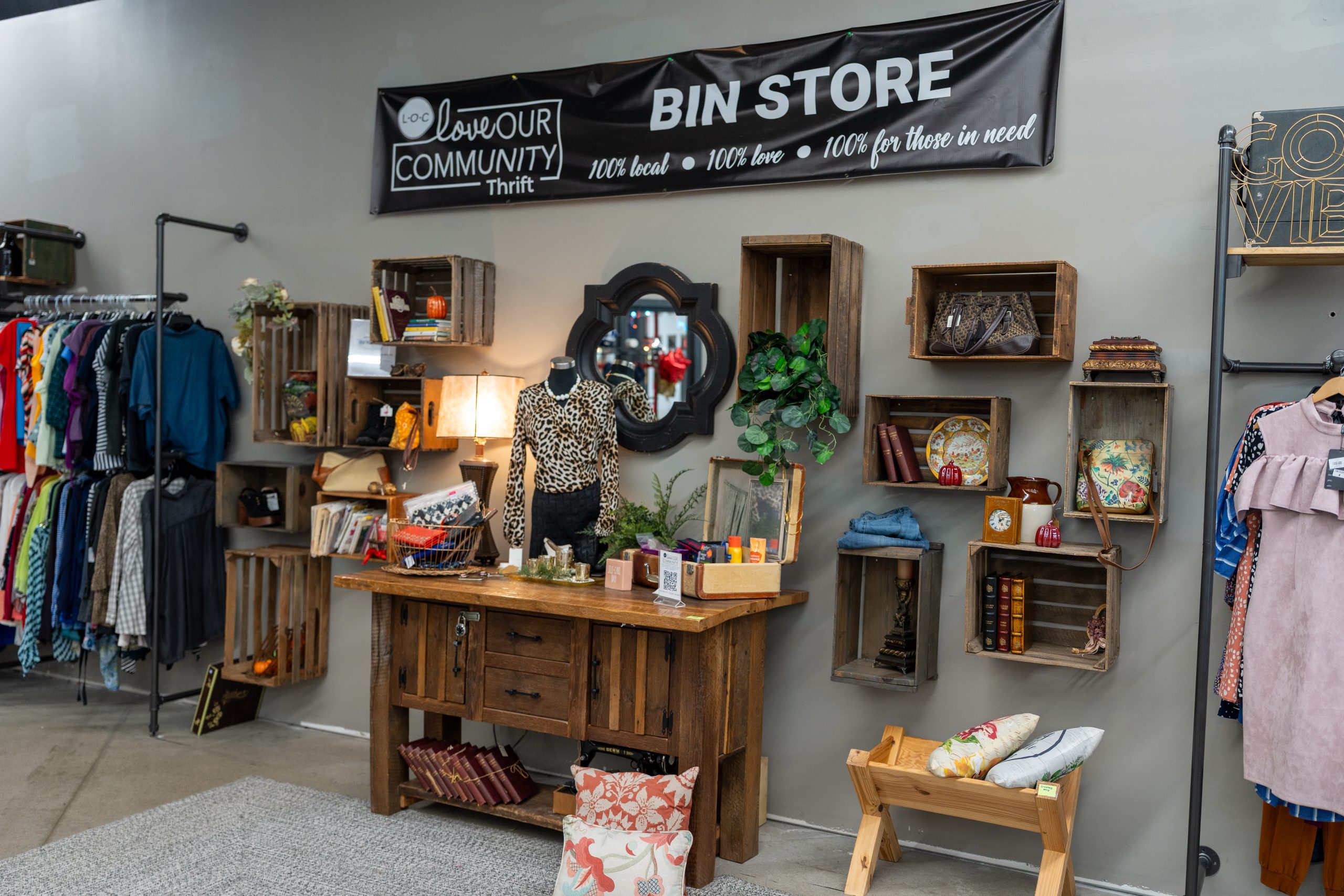 Love Our Community Thrift Bin Store